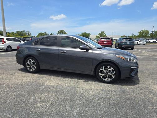 Gravity Gray 2021 Kia Forte LXS