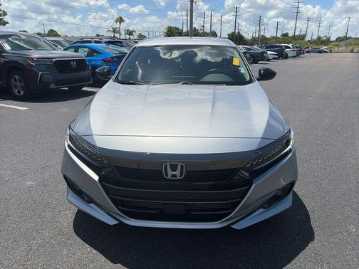 Lunar Silver Metallic 2021 Honda Accord Sport SE 1.5T