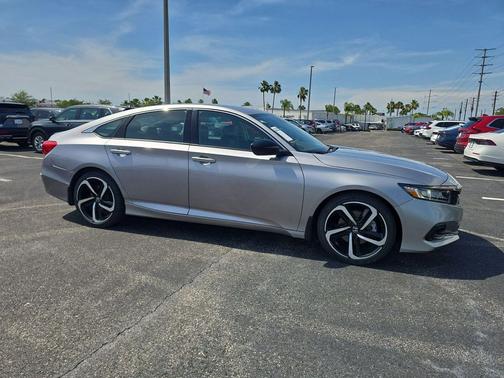 Lunar Silver Metallic 2021 Honda Accord Sport SE 1.5T