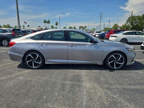 Lunar Silver Metallic 2021 Honda Accord Sport SE 1.5T