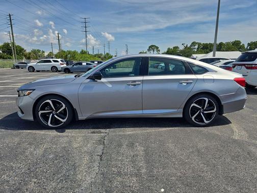Lunar Silver Metallic 2021 Honda Accord Sport SE 1.5T