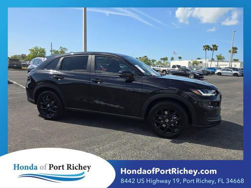 Crystal Black Pearl 2023 Honda HR-V 2WD Sport