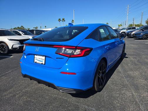 Boost Blue Pearl 2026 Honda Civic Sport