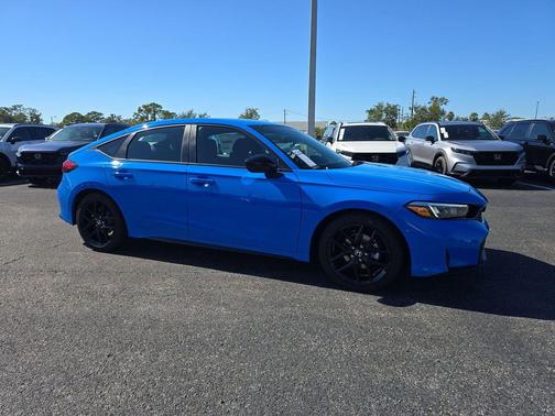 Boost Blue Pearl 2026 Honda Civic Sport