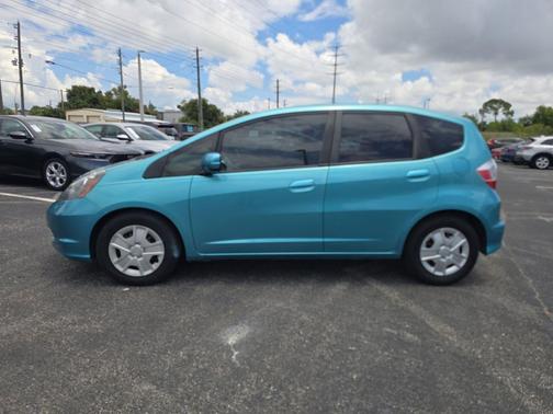 Blue 2013 Honda Fit Base