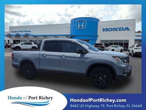 Silver 2023 Honda Ridgeline Black