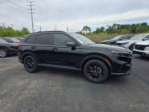 Crystal Black 2026 Honda CR-V Hybrid Sport FWD