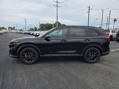 Crystal Black 2026 Honda CR-V Hybrid Sport FWD
