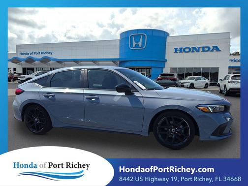 Sonic Gray Pearl 2024 Honda Civic Sport
