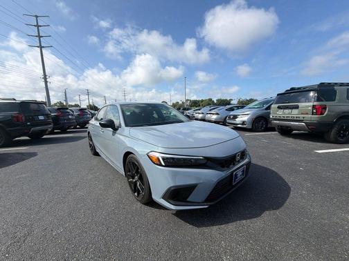 Sonic Gray Pearl 2024 Honda Civic Sport