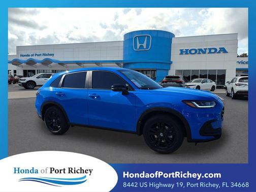 Boost Blue Pearl 2026 Honda HR-V 2WD Sport