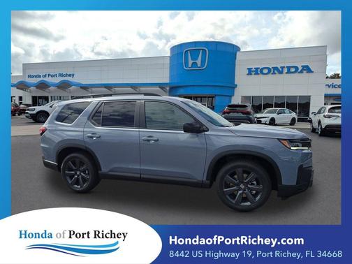 Sonic Gray Pearl 2026 Honda Pilot Sport