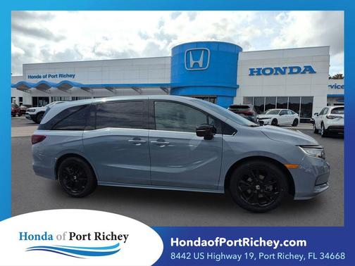 Grey 2024 Honda Odyssey Sport