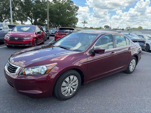 Basque Red Pearl 2010 Honda Accord 2.4 LX