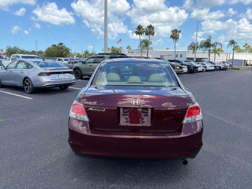 Basque Red Pearl 2010 Honda Accord 2.4 LX