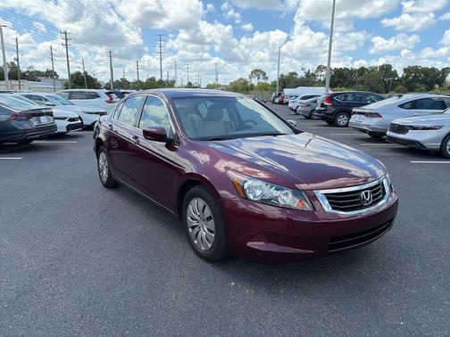 Basque Red Pearl 2010 Honda Accord 2.4 LX