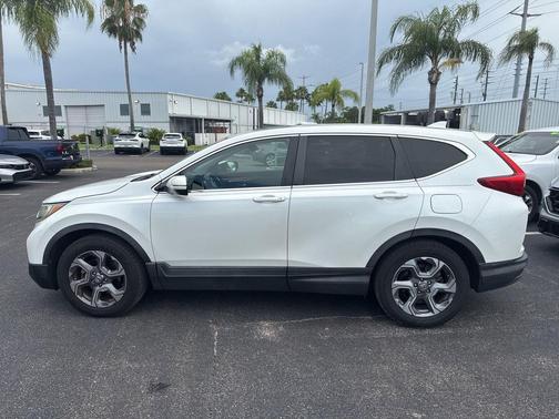 White Diamond Pearl 2018 Honda CR-V EX