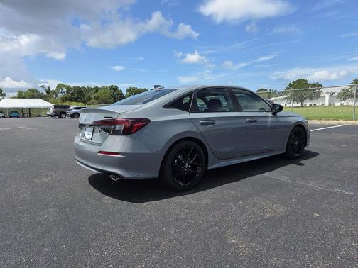 Gray 2026 Honda Civic Sport