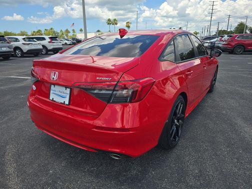 Rallye Red 2022 Honda Civic Sport