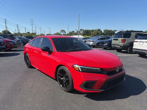 Rallye Red 2022 Honda Civic Sport