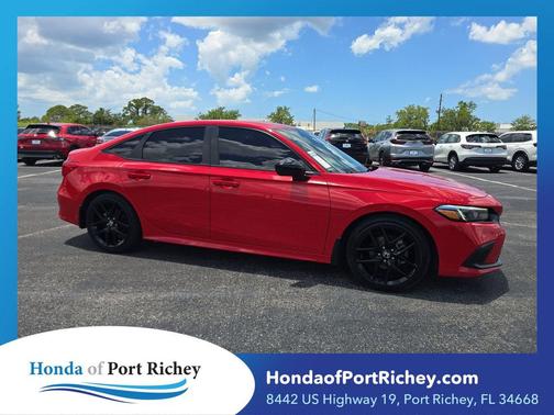 Rallye Red 2022 Honda Civic Sport