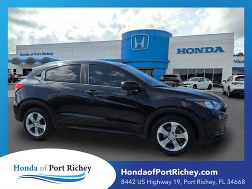 Crystal Black Pearl 2017 Honda HR-V EX-L w/Navigation