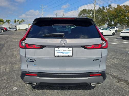 Gray 2026 Honda CR-V Hybrid Sport AWD