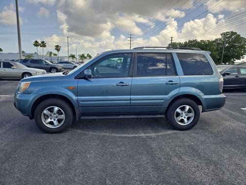 Steel Blue Metallic 2007 Honda Pilot EX-L