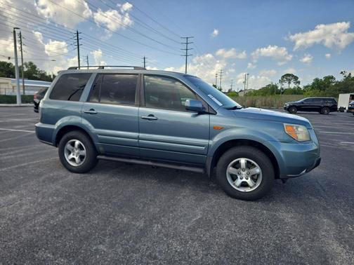 Steel Blue Metallic 2007 Honda Pilot EX-L
