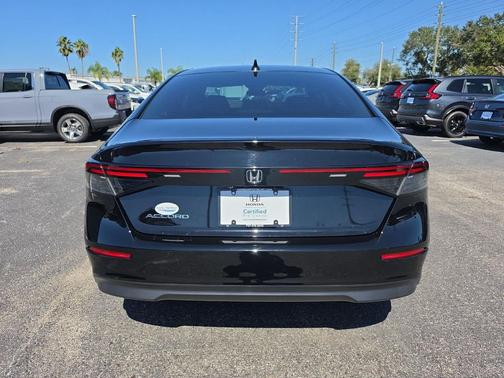 Crystal Black Pearl 2024 Honda Accord EX