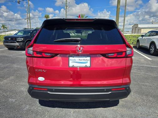 Radiant Red 2026 Honda CR-V EX-L 2WD