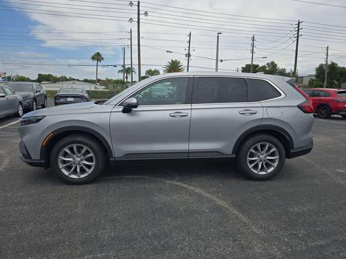 Lunar Silver Metallic 2023 Honda CR-V EX