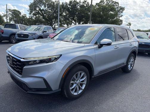 Lunar Silver Metallic 2023 Honda CR-V EX