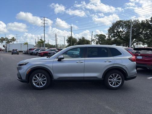 Lunar Silver Metallic 2023 Honda CR-V EX