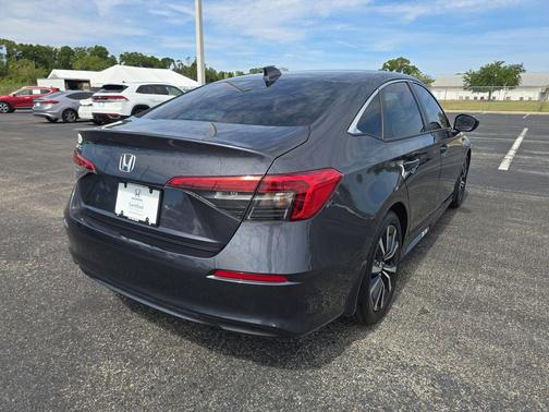 Gray 2023 Honda Civic EX