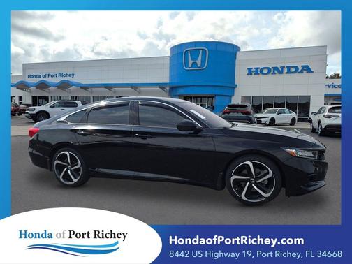 Crystal Black Pearl 2022 Honda Accord Sport SE 1.5T