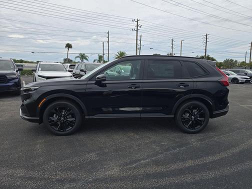 Crystal Black Pearl 2026 Honda CR-V Hybrid Sport Touring AWD