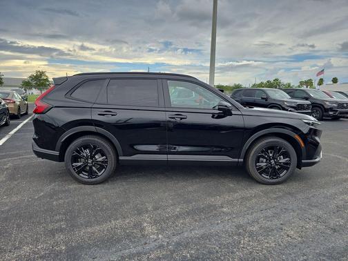 Crystal Black Pearl 2026 Honda CR-V Hybrid Sport Touring AWD