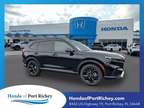 Crystal Black Pearl 2026 Honda CR-V Hybrid Sport Touring AWD