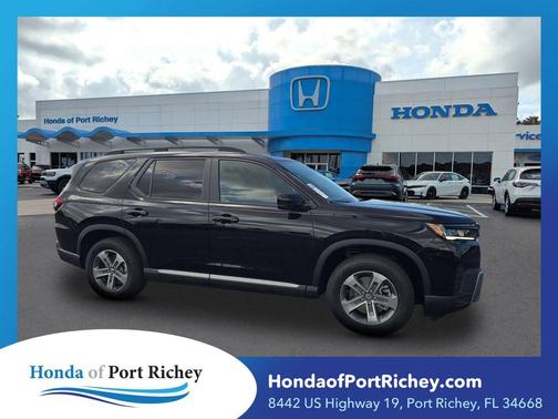 Crystal Black Pearl 2026 Honda Pilot EX-L