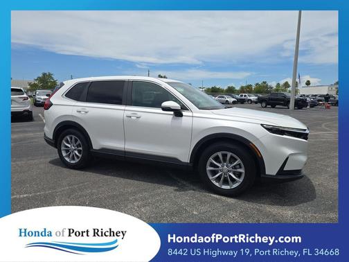 Platinum White Pearl 2023 Honda CR-V EX