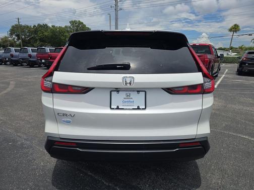 Platinum White Pearl 2023 Honda CR-V EX