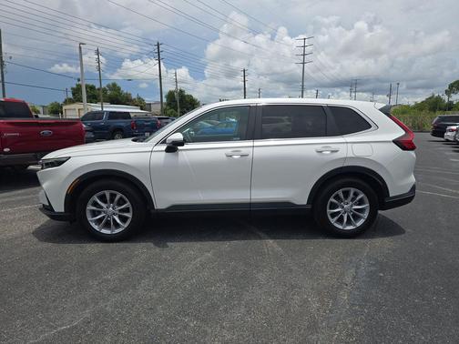 Platinum White Pearl 2023 Honda CR-V EX