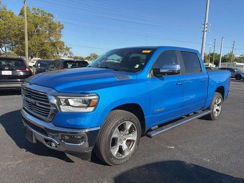 Hydro Blue Pearlcoat 2024 RAM 1500 Laramie