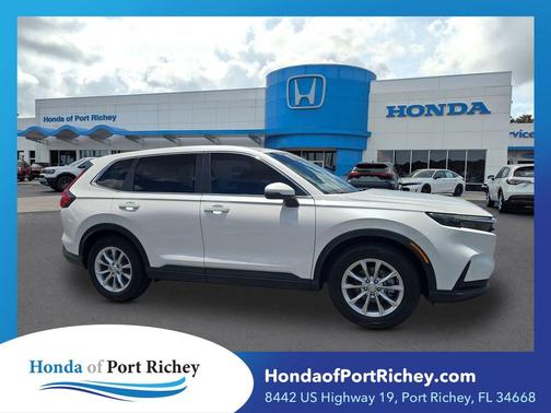 Platinum White Pearl 2025 Honda CR-V EX 2WD
