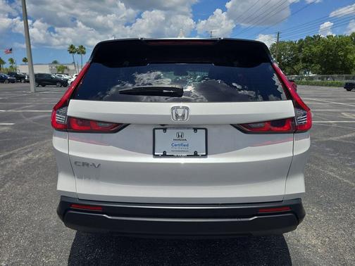 Platinum White Pearl 2025 Honda CR-V EX 2WD