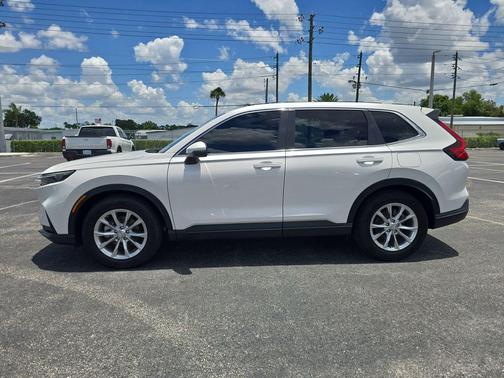 Platinum White Pearl 2025 Honda CR-V EX 2WD