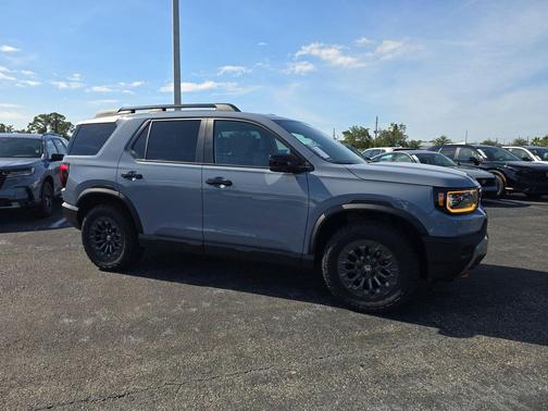 Gray 2026 Honda Passport AWD TrailSport