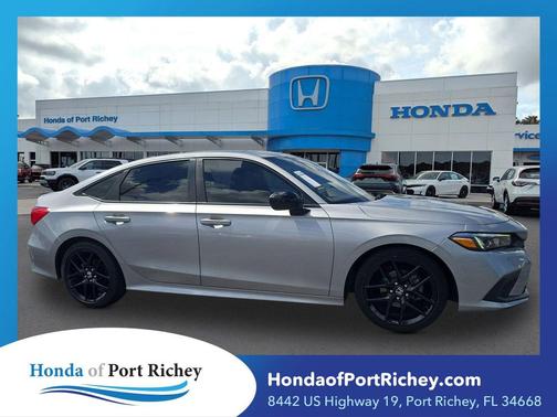 Lunar Silver Metallic 2022 Honda Civic Sport