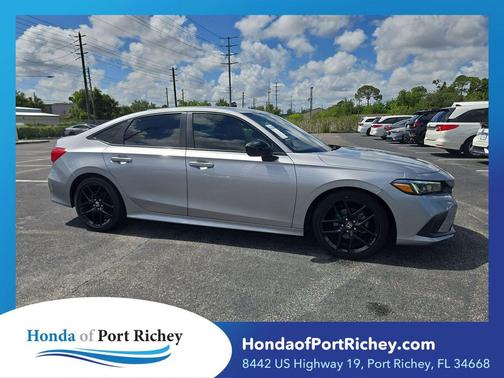 Lunar Silver Metallic 2022 Honda Civic Sport
